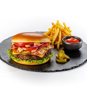 Фирменный бургер