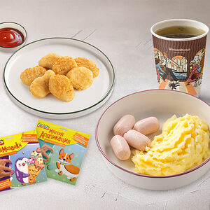 Детский обед с Каляка-Маляка