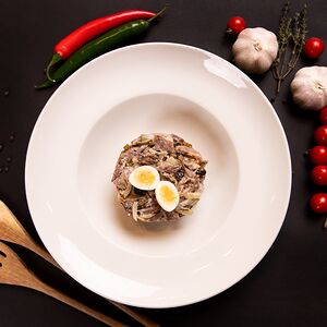 Салат с языком