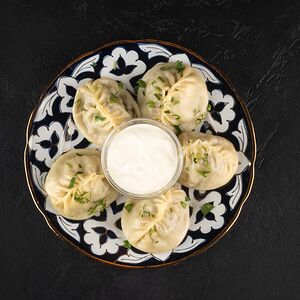 Манты на пару с начинкой из баранины L