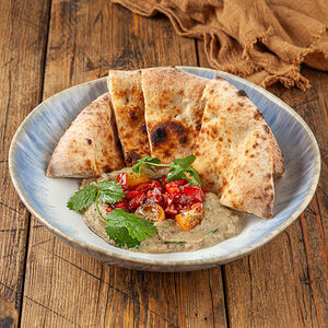 Крем из печеных баклажанов