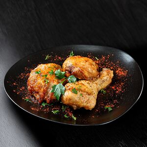 Куриные бедрышки и голень