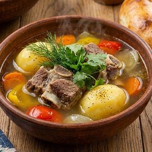 Шурпа кайнатма (варёная)