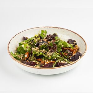 Салат с печенными овощами