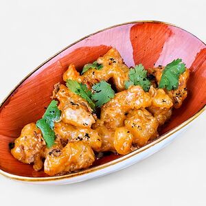 Креветки в соусе айоли