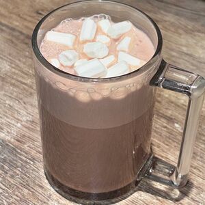 Какао с зефирками