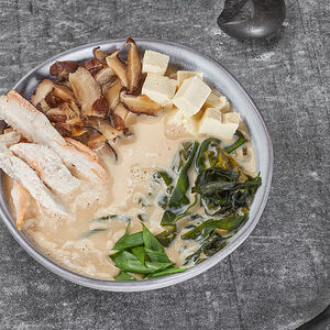 Суп Мисо сливочный с курицей