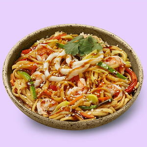 Удон с морепродуктами