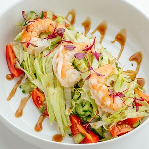 Салат с морепродуктами