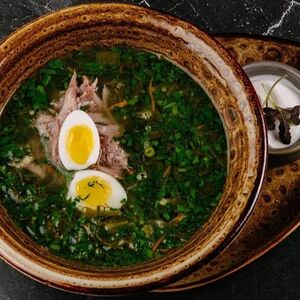 Зелёный борщ