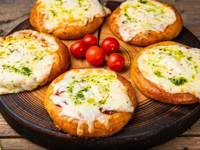 6 Мини-пицц Моцарелла 