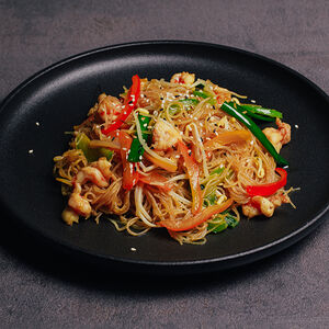 Лапша по-Сингапурски