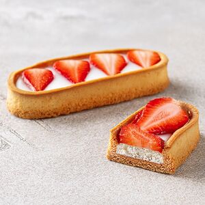 Тарталетка с клубникой