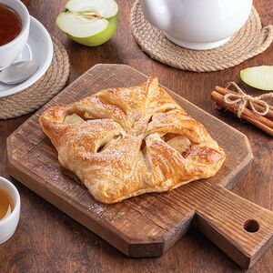 Пеновани с яблоком и корицей 