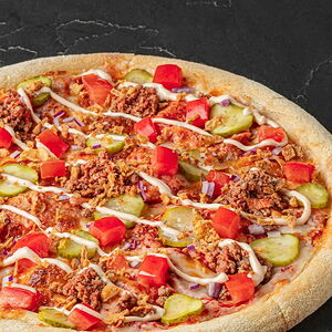 Чизбургер пицца