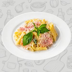 Паста с ветчиной