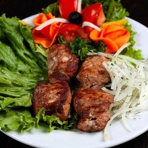 Шашлык из бараньей мякоти