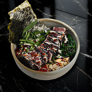 Поке с запеченным тунцом