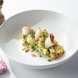 Оливье с цыплёнком