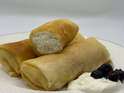 Блинчики с творогом (готовый продукт)