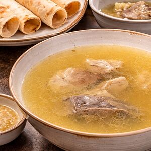 Хаш из говяжьих ног