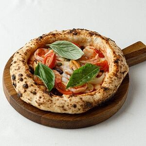 Пицца с морепродуктами