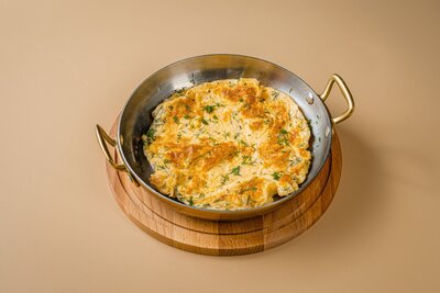 Омлет с зеленью