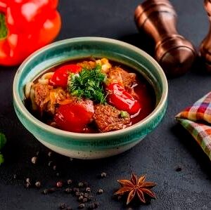 Лагман с говядиной