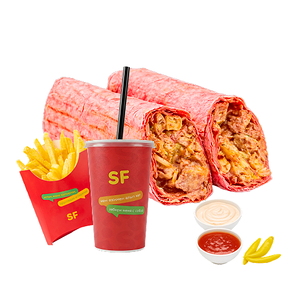 Комбо Шаурма острая 1 порц куриная