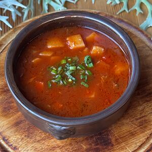 Венгерский суп с телятиной