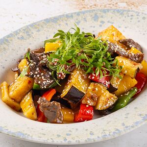 Теплый салат Чайхана