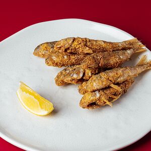 Жареная барабулька