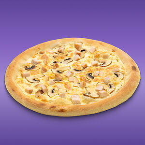 Пицца Сулугуни с цыпленком и грибами 30 см