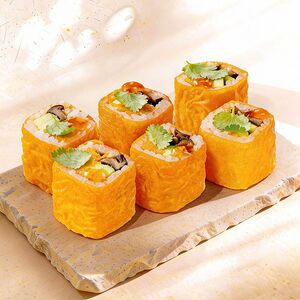 Ролл с тыквой