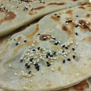 Кутаб с картофелем и грибами