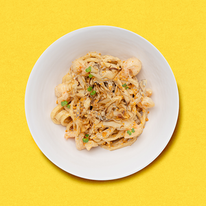 Удон с креветками