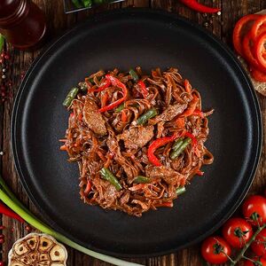 Соба с говядиной