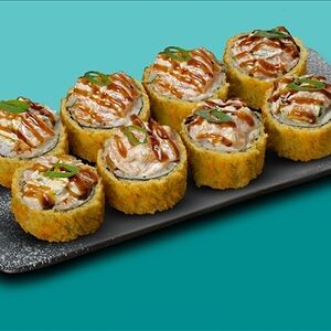 Темпуран с лососем