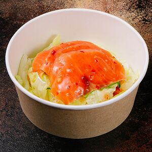 Поке с форелью