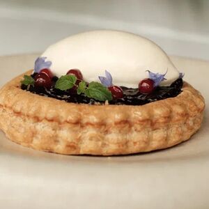 Черничный пирог 