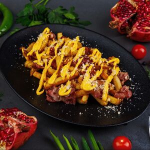 Картофель с беконом