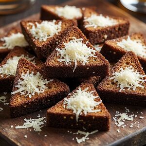 Гренки домашние с сыром