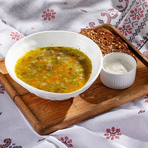 Рассольник по-ленинградски