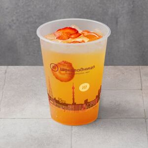 Лимонад Абрикос-клубничка