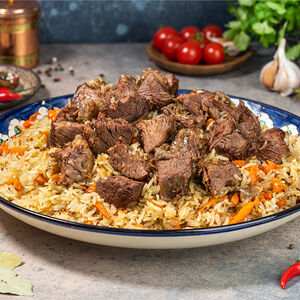 Плов узбекский с говядиной