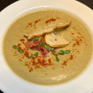 Крем-суп с шампиньонами