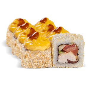 Ролл Запечённый микс