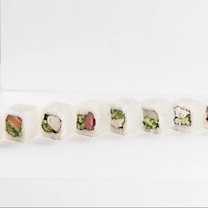 С лососем и огурцом