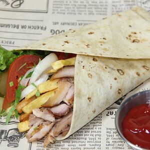 Հավի շաուրմա լոշիկով