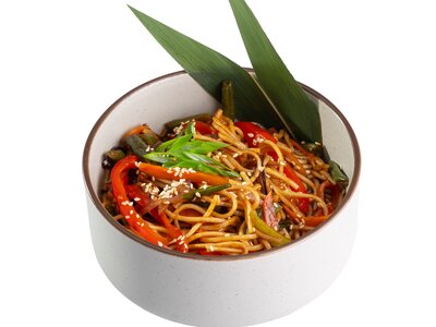 Wok с овощами